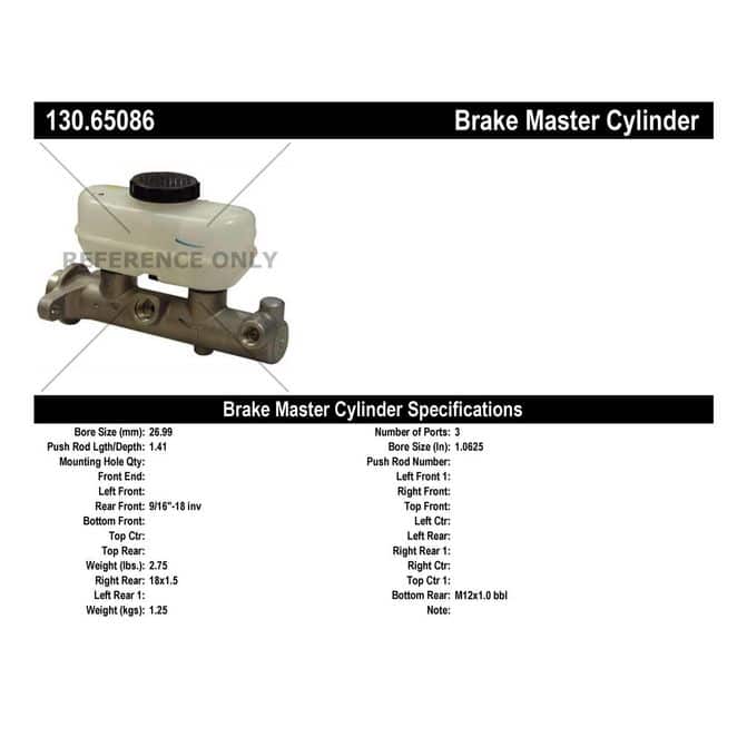CEN CENTRIC PARTS 13065086
