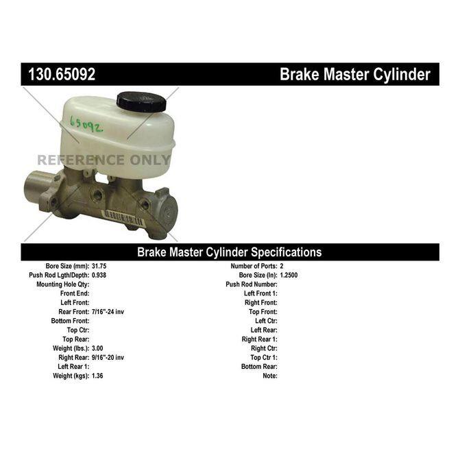 CEN CENTRIC PARTS 13065092