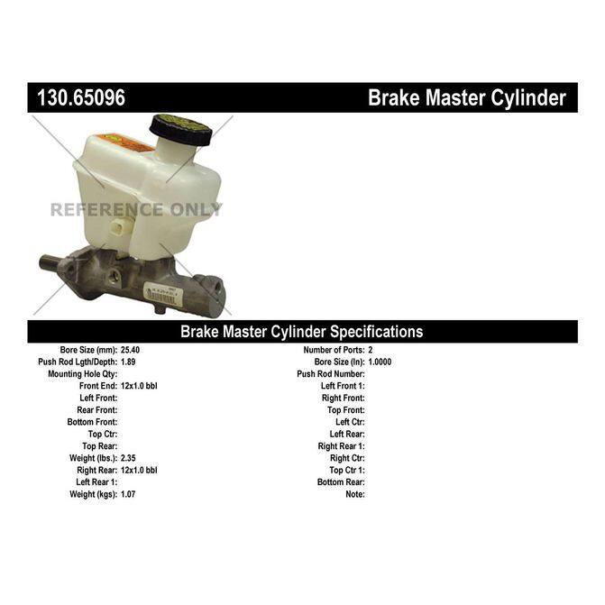 CEN CENTRIC PARTS 13065096