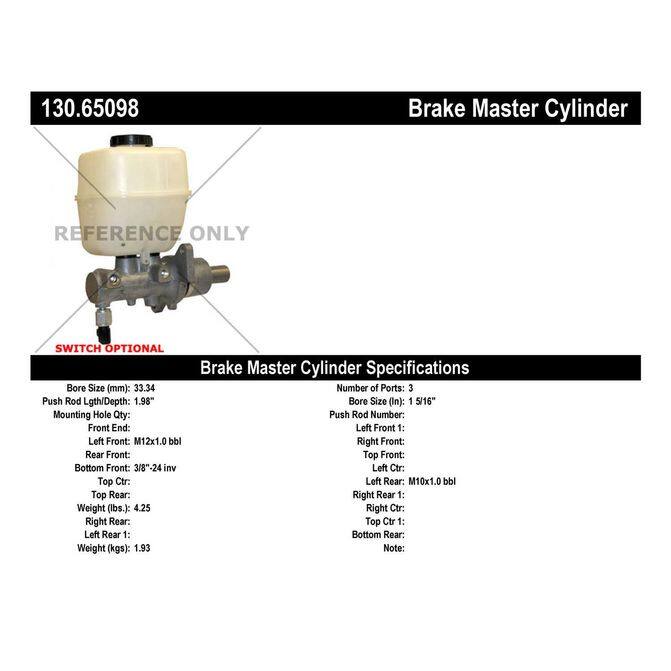 CEN CENTRIC PARTS 13065098