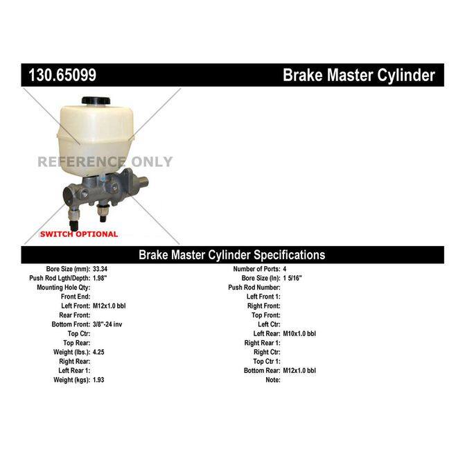 CEN CENTRIC PARTS 13065099