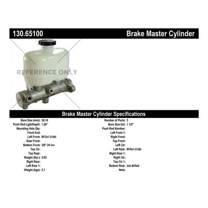 CEN CENTRIC PARTS 13065100