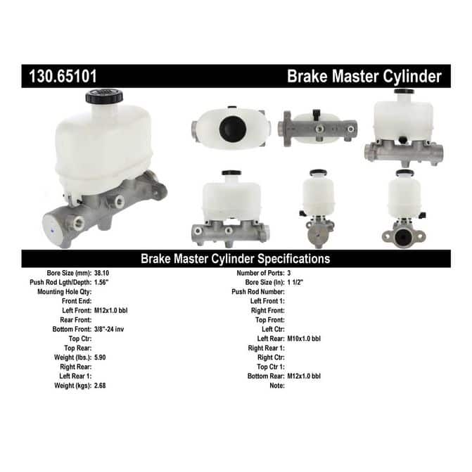 CEN CENTRIC PARTS 13065101