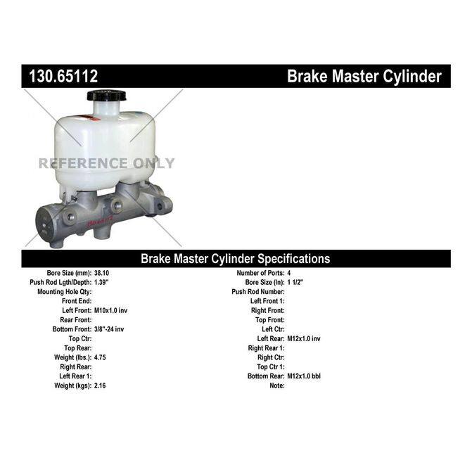 CEN CENTRIC PARTS 13065112