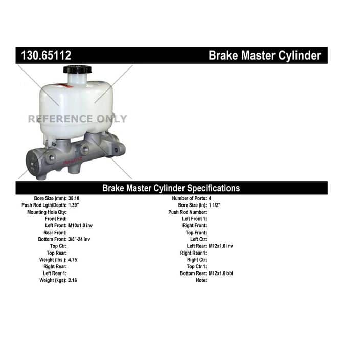 CEN CENTRIC PARTS 13065112