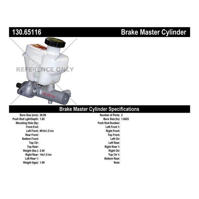 CEN CENTRIC PARTS 13065116