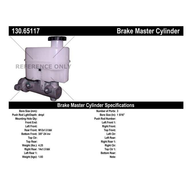 CEN CENTRIC PARTS 13065117