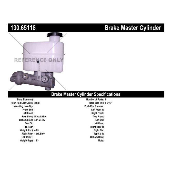 CEN CENTRIC PARTS 13065118