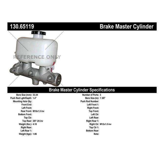 CEN CENTRIC PARTS 13065119