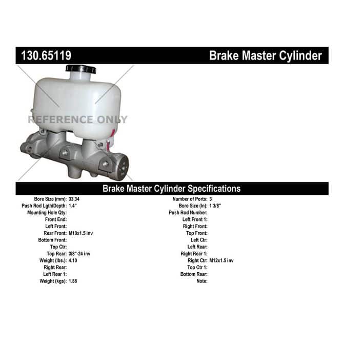 CEN CENTRIC PARTS 13065119