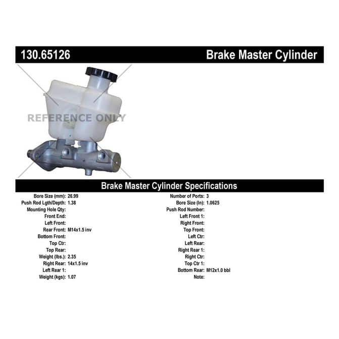CEN CENTRIC PARTS 13065126