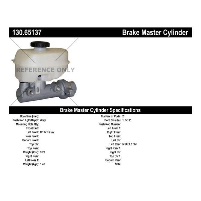 CEN CENTRIC PARTS 13065137