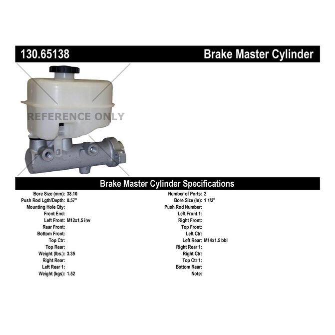 CEN CENTRIC PARTS 13065138