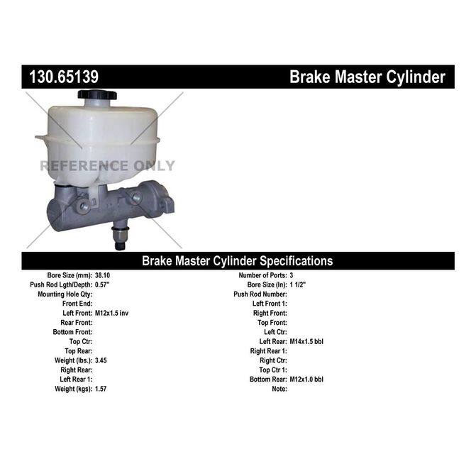 CEN CENTRIC PARTS 13065139