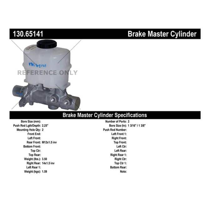CEN CENTRIC PARTS 13065141