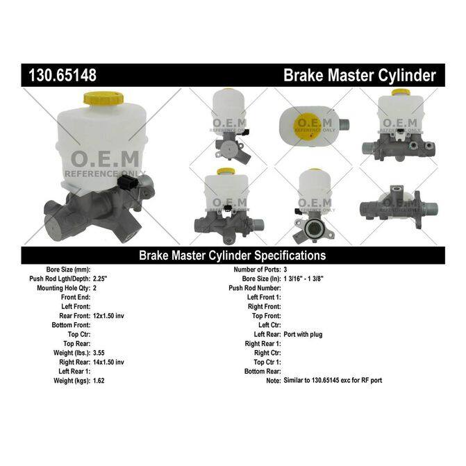 CEN CENTRIC PARTS 13065148