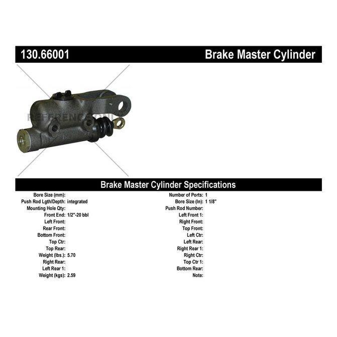 CEN CENTRIC PARTS 13066001
