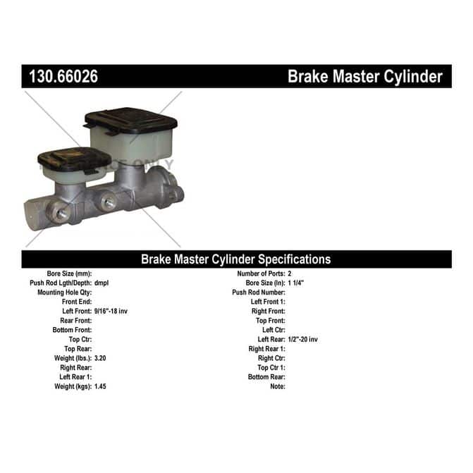 CEN CENTRIC PARTS 13066026