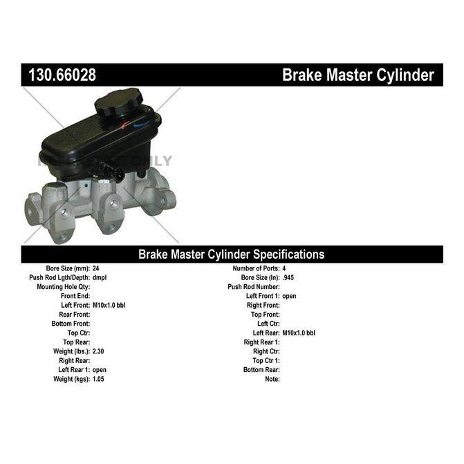 CEN CENTRIC PARTS 13066028