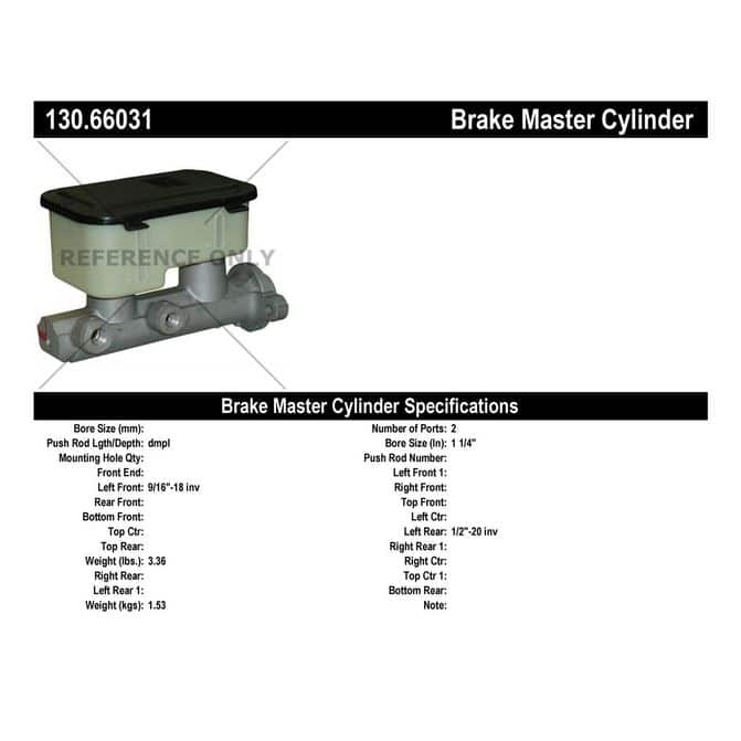 CEN CENTRIC PARTS 13066031