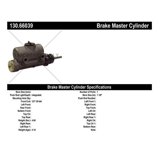 CEN CENTRIC PARTS 13066039