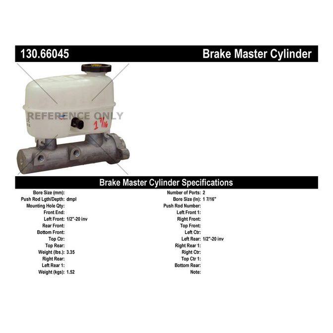 CEN CENTRIC PARTS 13066045