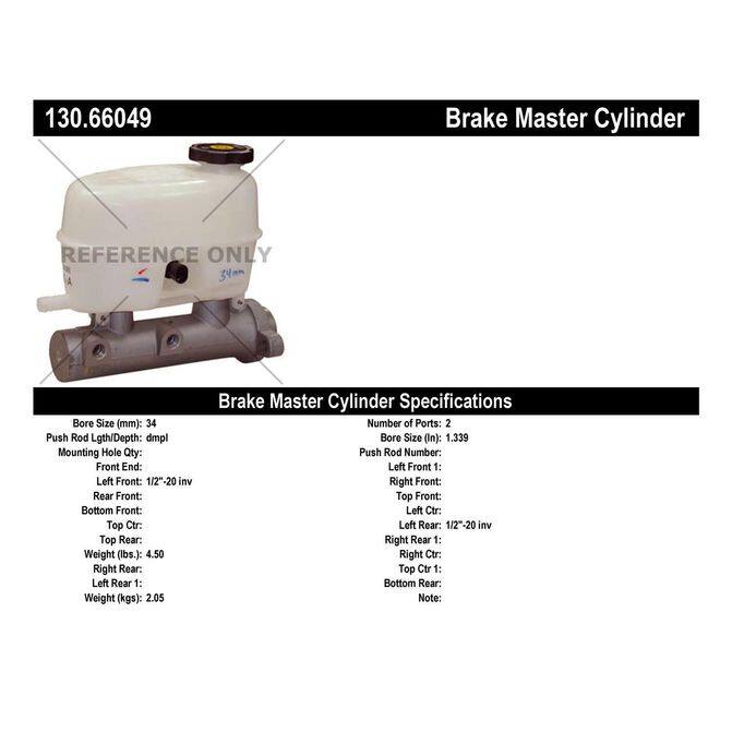 CEN CENTRIC PARTS 13066049