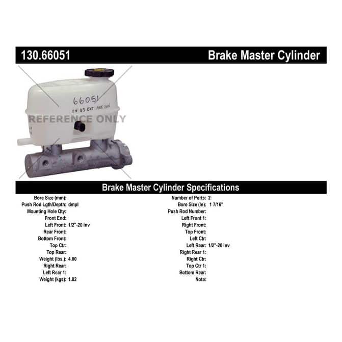 CEN CENTRIC PARTS 13066051