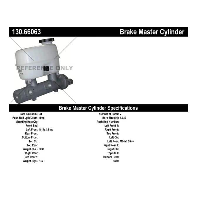 CEN CENTRIC PARTS 13066063