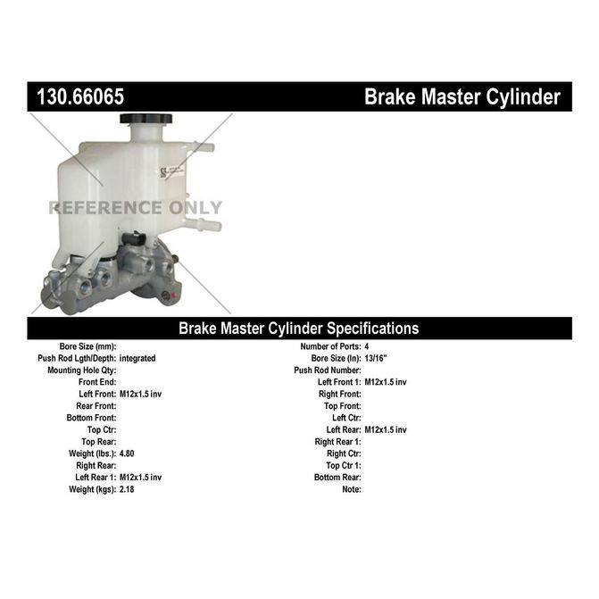 CEN CENTRIC PARTS 13066065