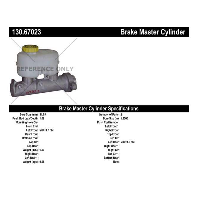 CEN CENTRIC PARTS 13067023