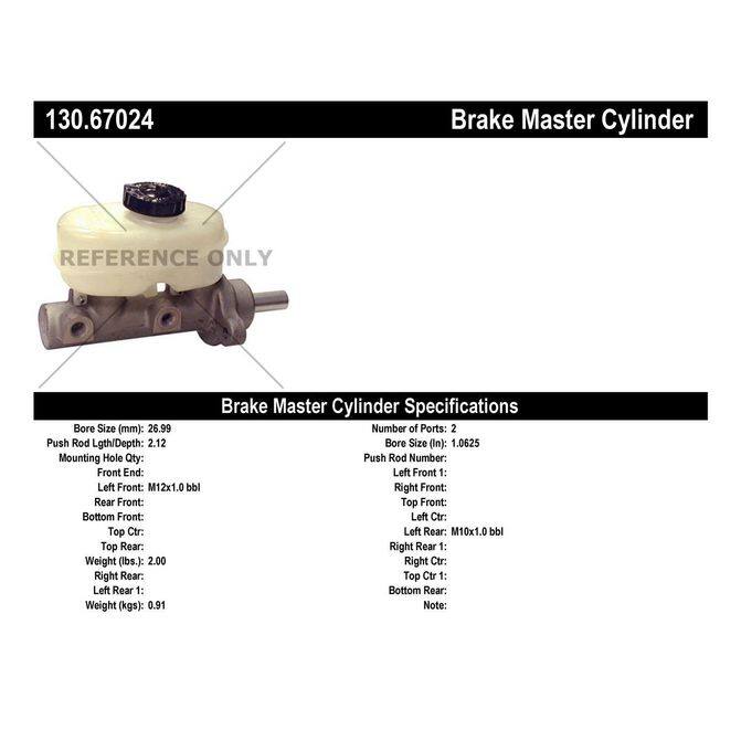 CEN CENTRIC PARTS 13067024