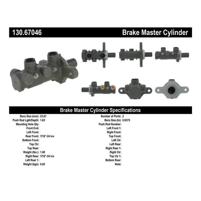 CEN CENTRIC PARTS 13067046