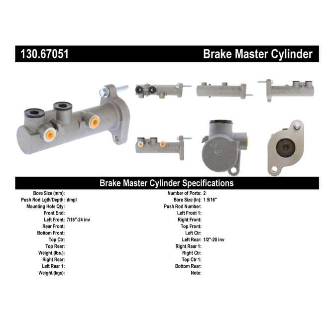 CEN CENTRIC PARTS 13067051
