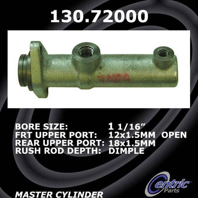 CEN CENTRIC PARTS 13072000