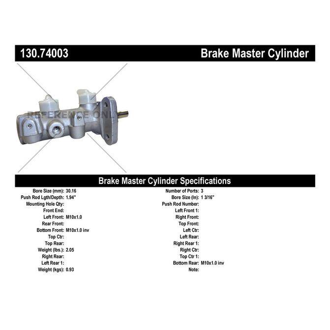CEN CENTRIC PARTS 13074003