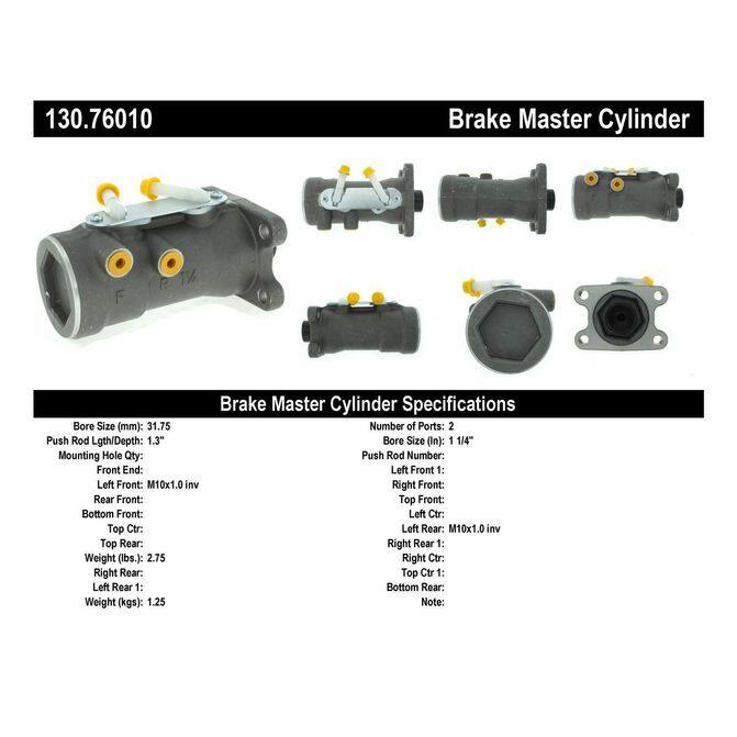 CEN CENTRIC PARTS 13076010