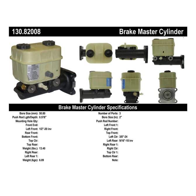 CEN CENTRIC PARTS 13082008