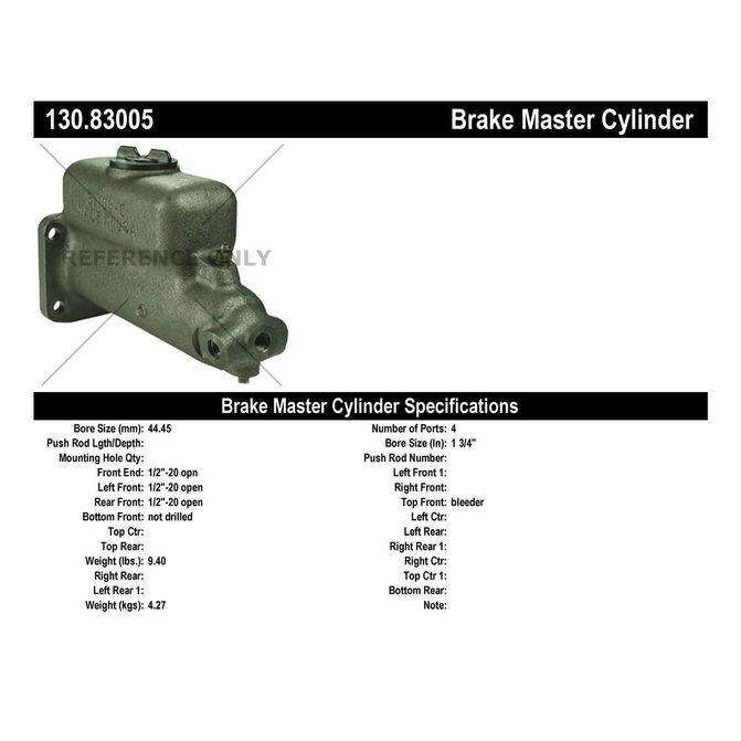 CEN CENTRIC PARTS 13083005