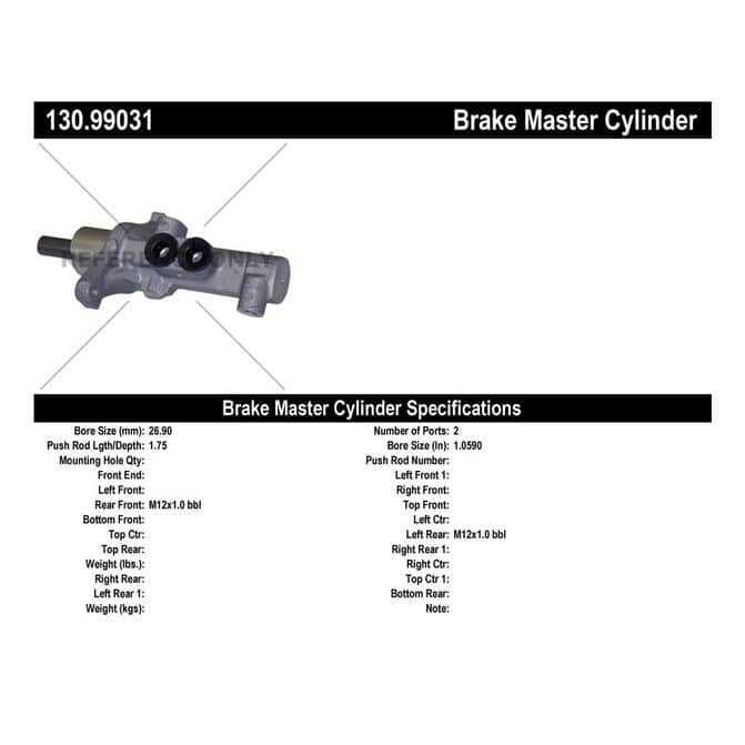 CEN CENTRIC PARTS 13099031