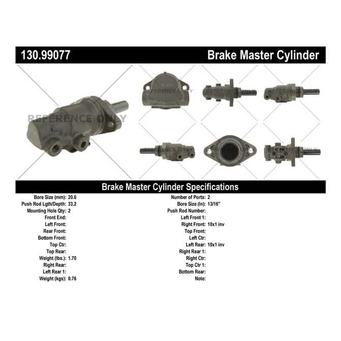 CEN CENTRIC PARTS 13099077