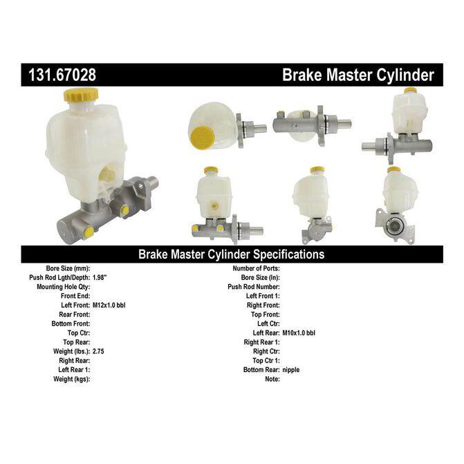 CEN CENTRIC PARTS 13167028