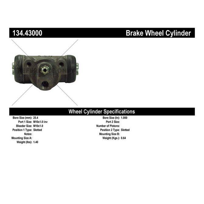 CENCENTRIC PARTS13443000