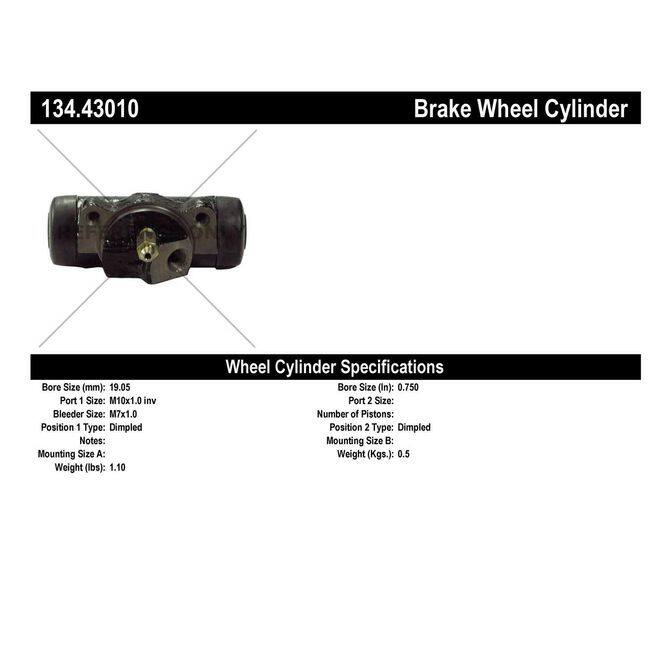CENCENTRIC PARTS13443010