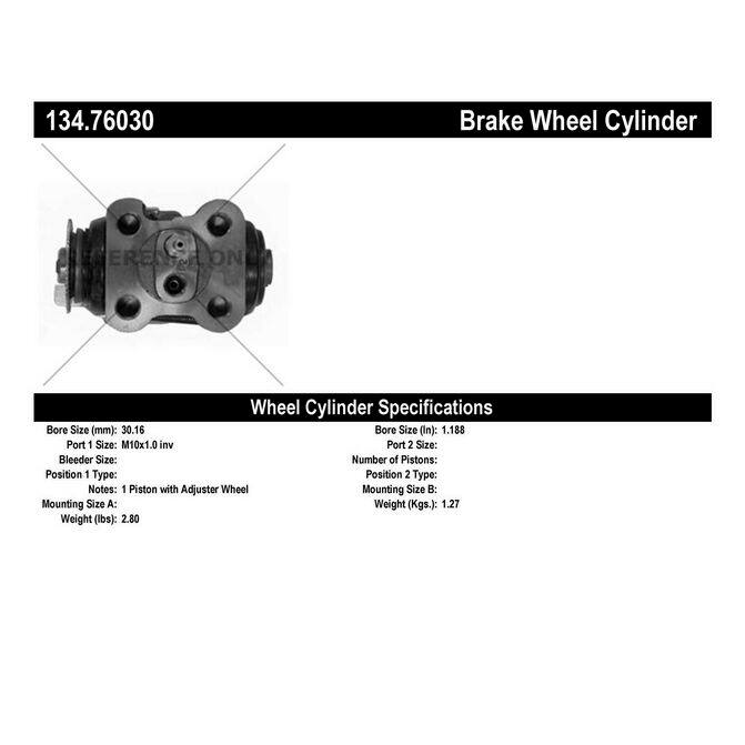 CENCENTRIC PARTS13476030