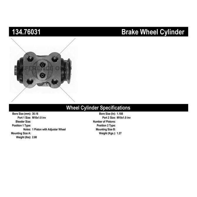 CEN CENTRIC PARTS 13476031