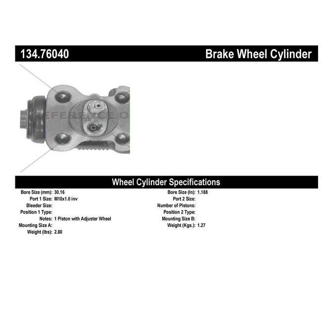 CENCENTRIC PARTS13476040