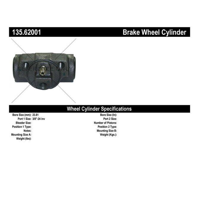 CEN CENTRIC PARTS 13562001