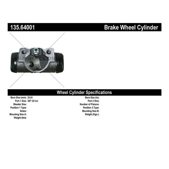 CEN CENTRIC PARTS 13564001