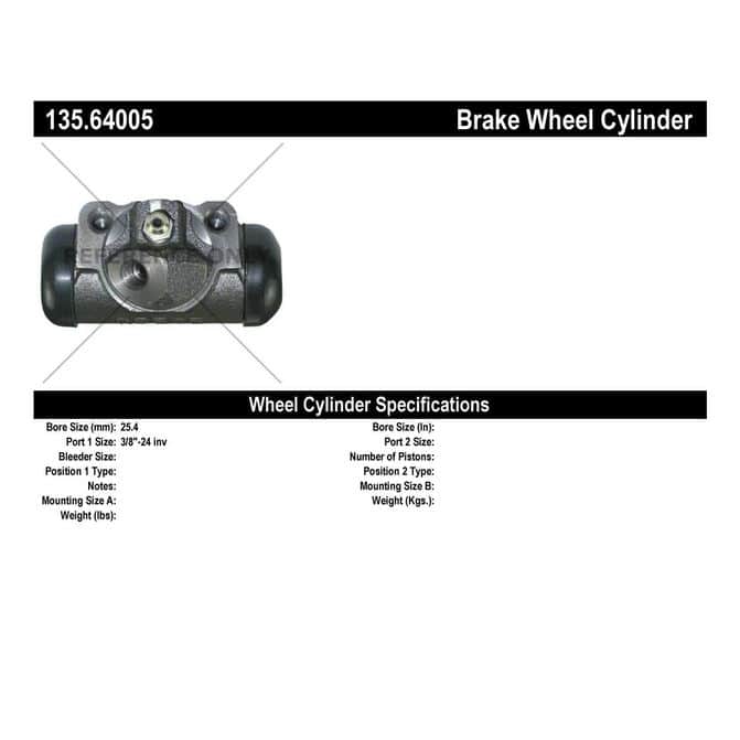 CEN CENTRIC PARTS 13564005